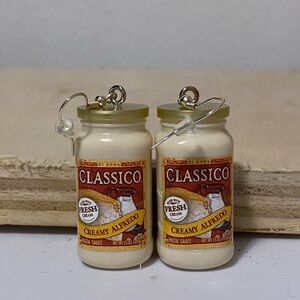 ClassiCon Creamy Alfredo Jar Earrings